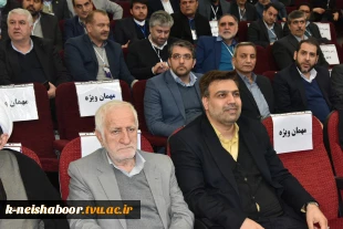 دکتر خسرویان در اجلاس رؤسای دانشکده‌ها و آموزشکده‌های فنی و حرفه‌ای سراسر کشور:
اجلاس پیش رو فرصت مغتنمی برای تعامل در خصوص چالش‌های مهارتی کشور و دانشگاه است
 2